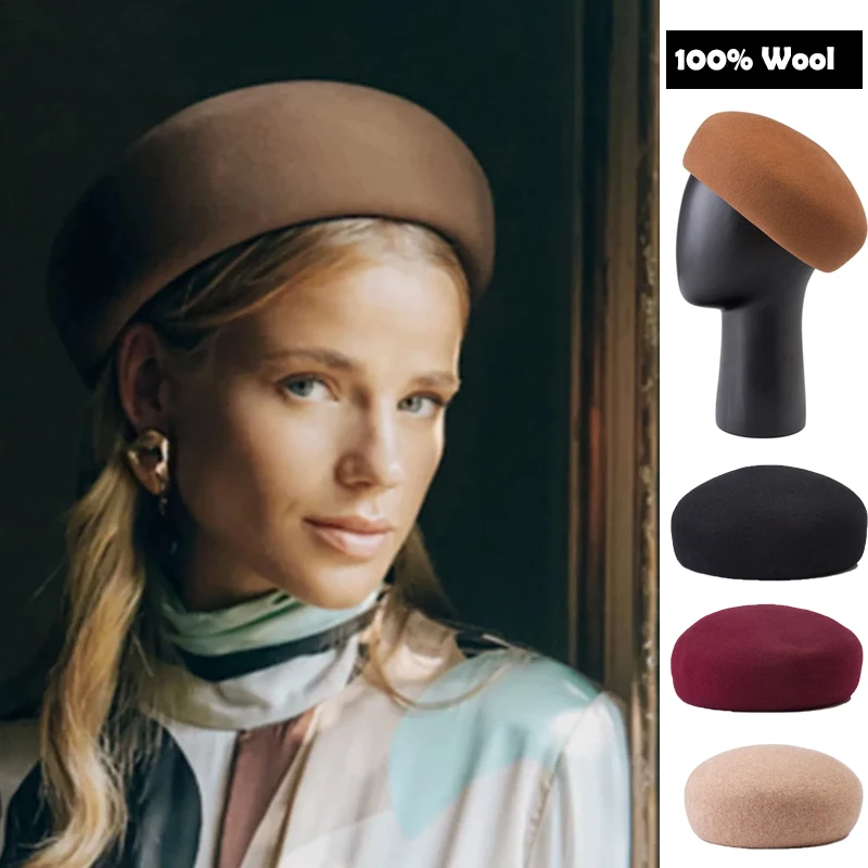 Women'S Accessories Go Outdoors - Kadın Lüks %100 Yün Zarif Bere
