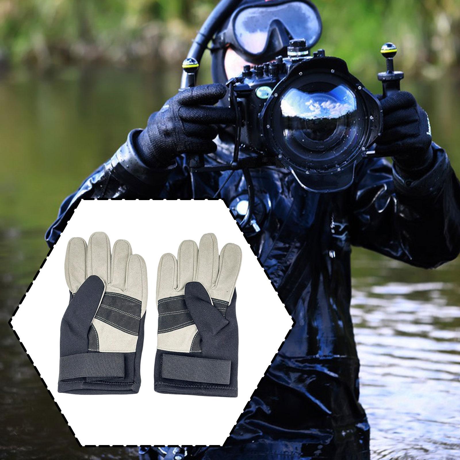 Women'S Kayak Accessories - Dalış Eldivenleri Esnek Kaymaz Su Sporları