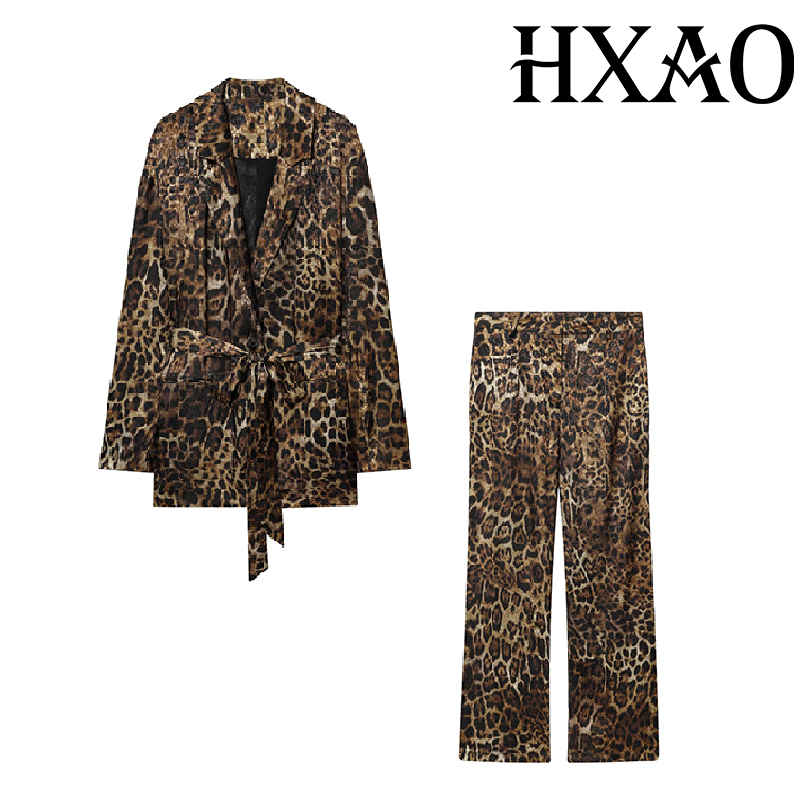 HXAO Leopar Desenli Pantolon T - Women Electronic Accessories incelemesi ve fiyatı