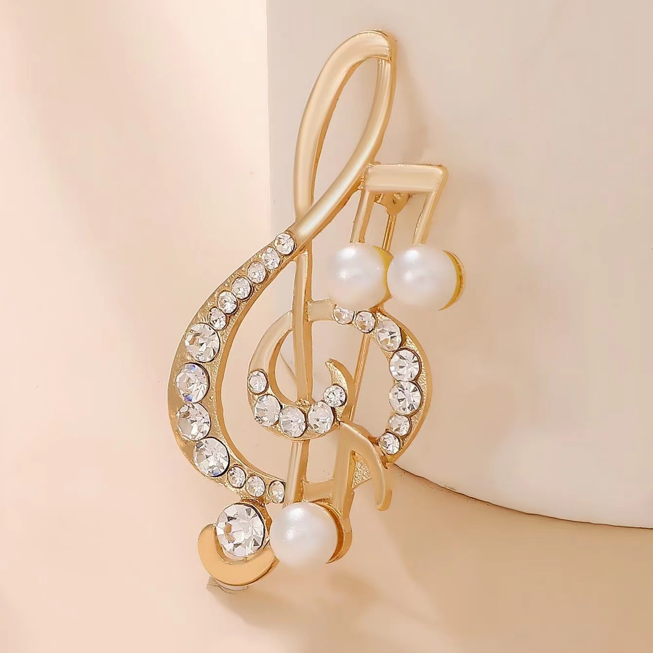 1 adet zarif nota broş şık tak - Women'S Accessories Gift Ideas incelemesi ve fiyatı