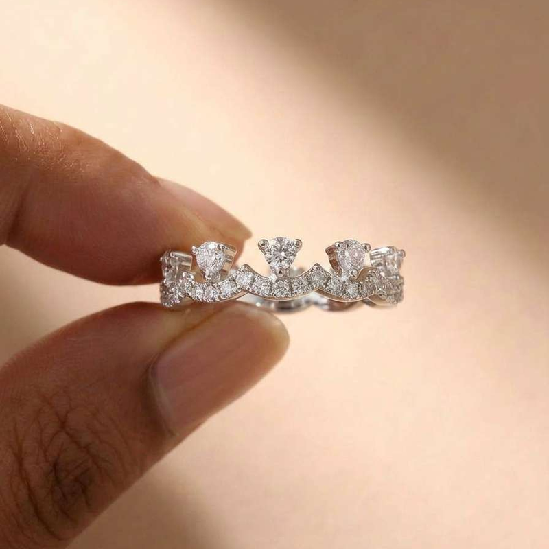 925 Ayar Gümüş Taç Zirkon Zari - Women'S Accessories Jewelry Sale incelemesi ve fiyatı