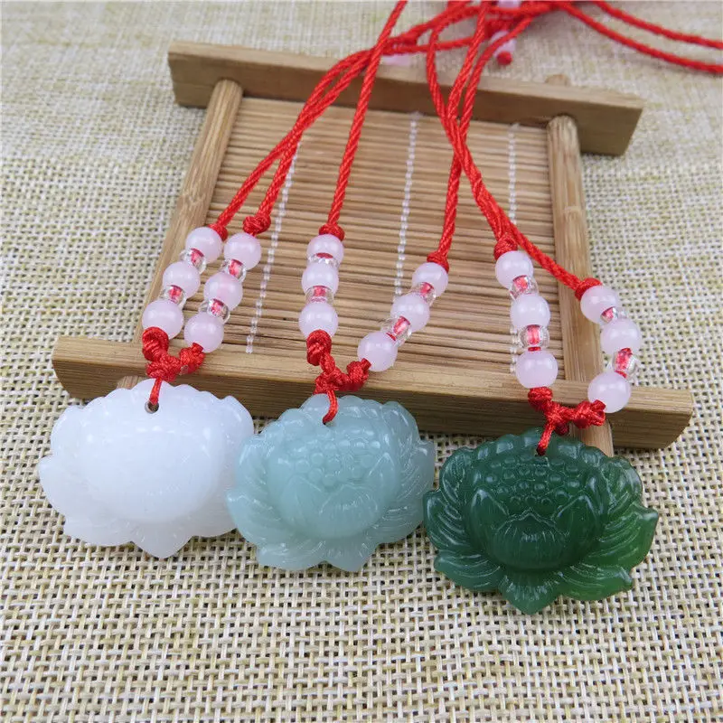 Doğal Yeşil Yeşim Taşı Lotus K - Women Accessories For Hand incelemesi ve fiyatı