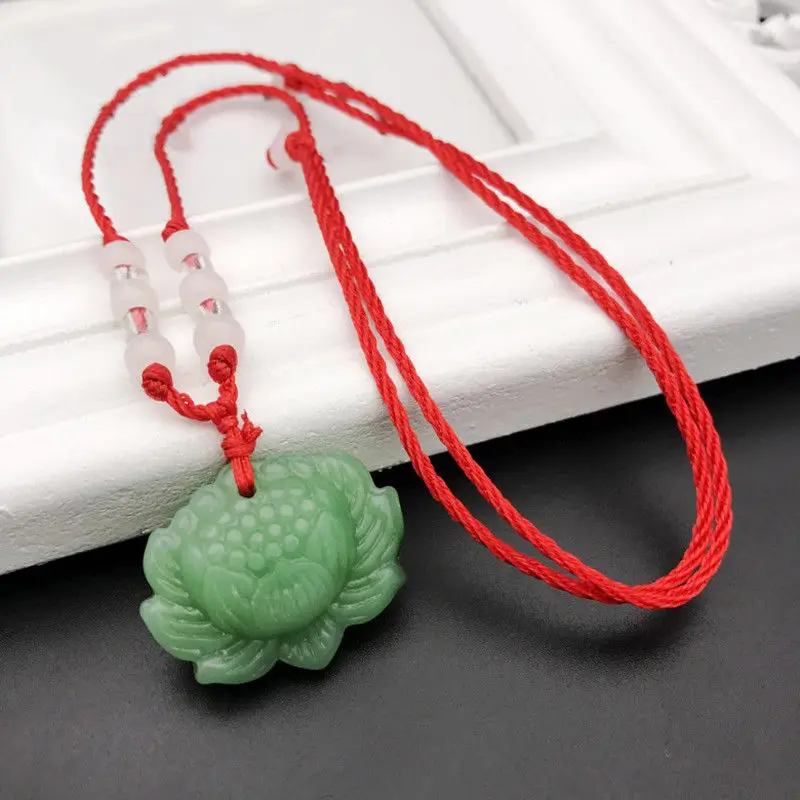 Doğal Yeşil Yeşim Taşı Lotus K - Women Accessories For Hand incelemesi ve fiyatı