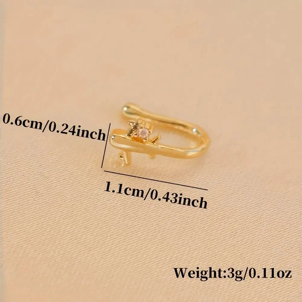 1 Adet Uçak Tasarımlı Deliksiz - Women'S Accessories Jewelry Sale incelemesi ve fiyatı