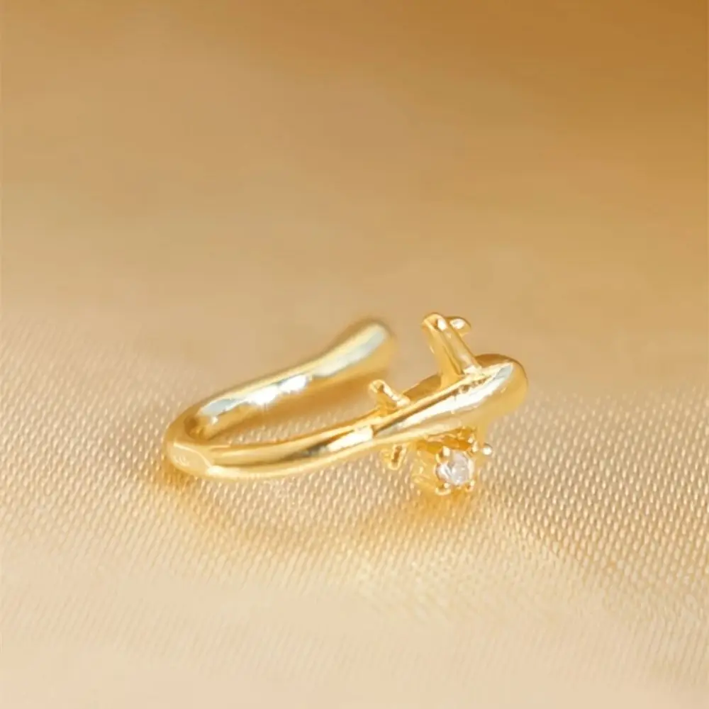 1 Adet Uçak Tasarımlı Deliksiz - Women'S Accessories Jewelry Sale incelemesi ve fiyatı