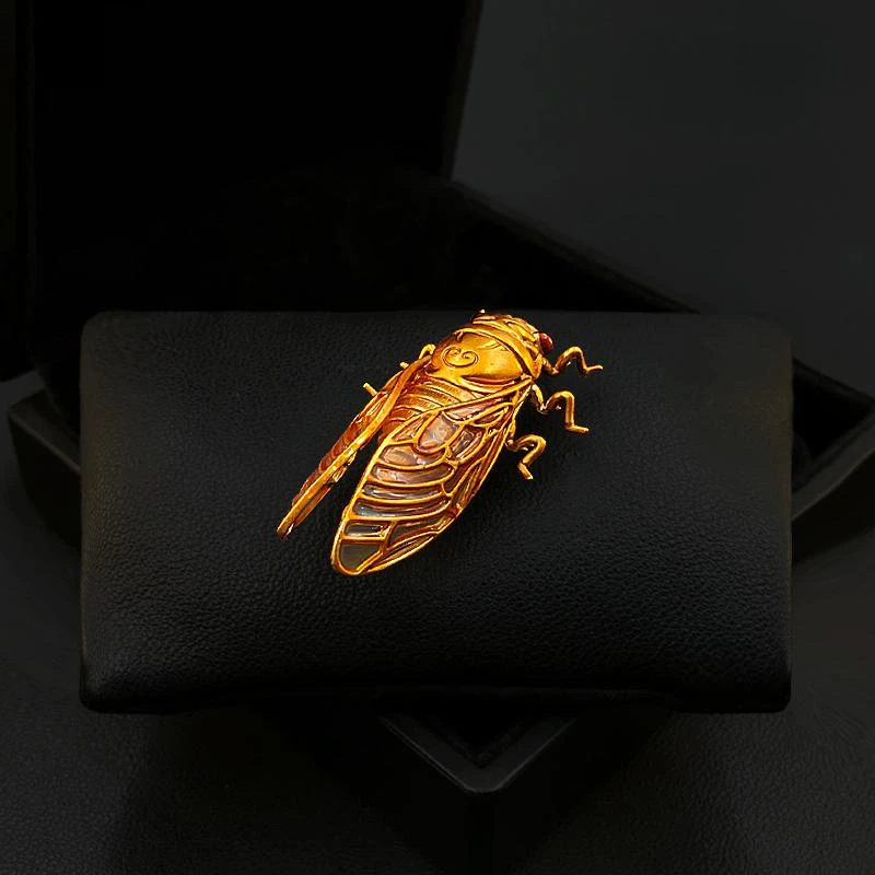 Altın Ağustosböceği Broş Güzel - Women Accessories Meaning incelemesi ve fiyatı