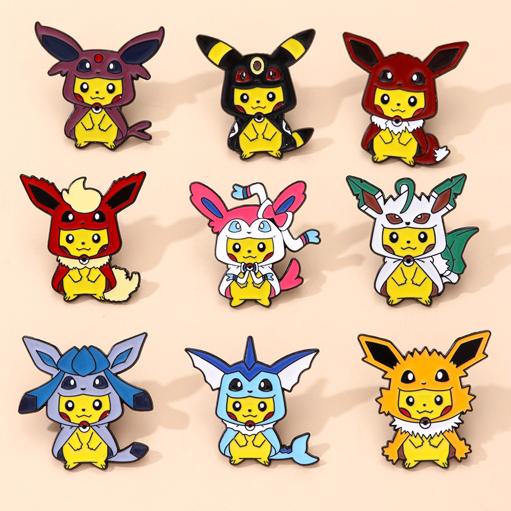 9 adet Anime Pokemon yaka iğne - Women'S Accessories Jewelry Sale incelemesi ve fiyatı