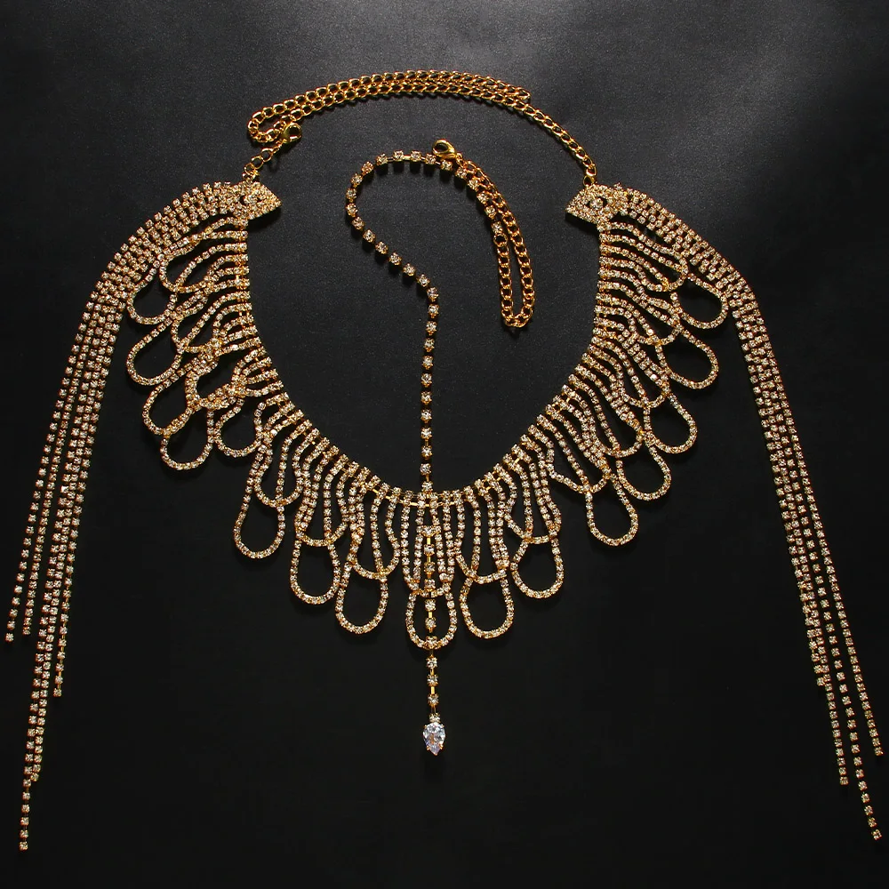 Çok katmanlı Rhinestone Fringe - Women Accessories India incelemesi ve fiyatı