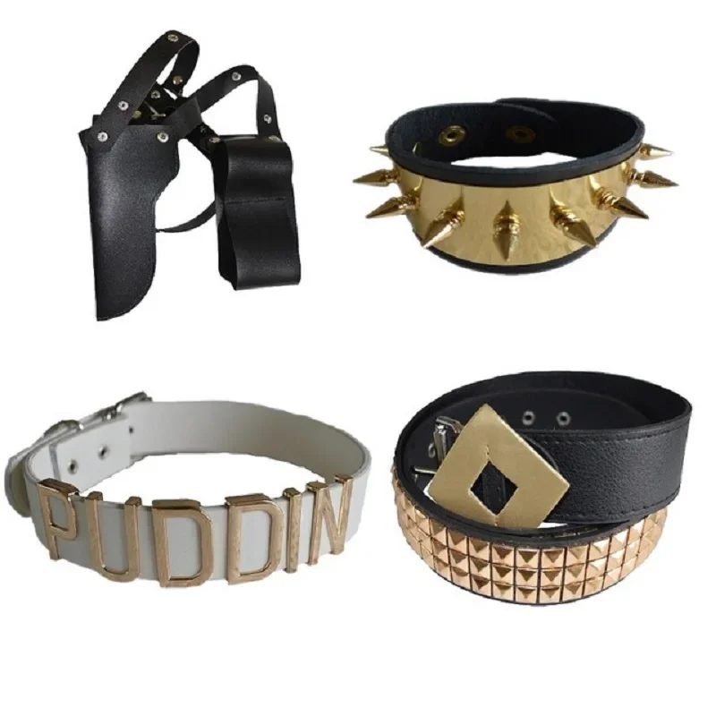 2025 İntihar Cosplay Kadro Qui - Women'S Harley Quinn Accessories incelemesi ve fiyatı