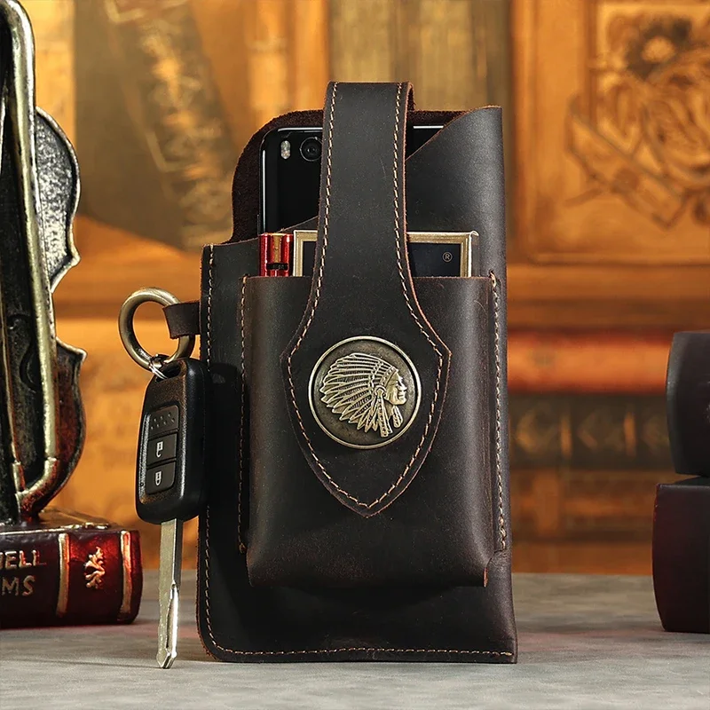 Erkek Hakiki Deri Bel Çantası  - Women Electronic Accessories incelemesi ve fiyatı