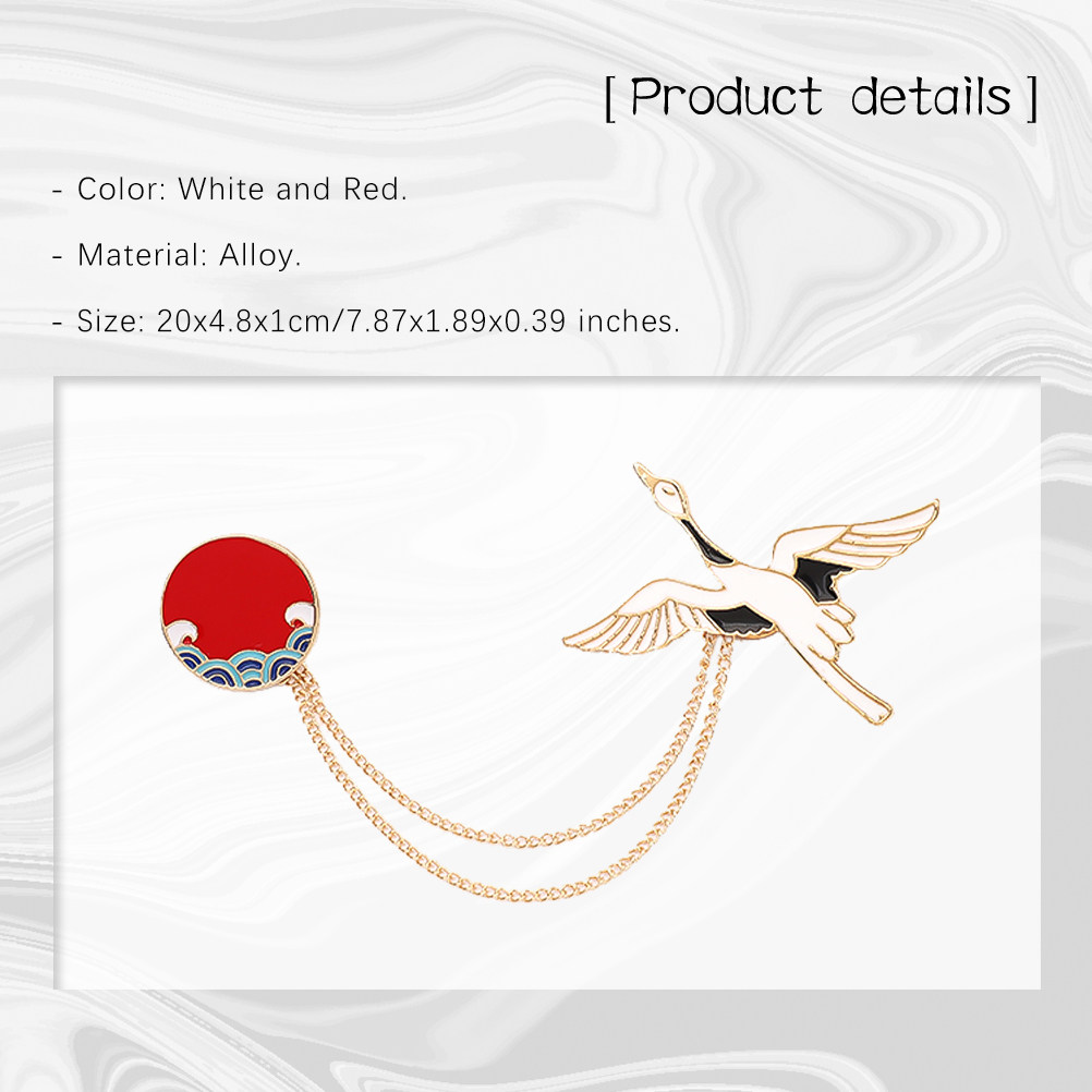 Çin Esintili Turna Broş, Kadın - Women'S Accessories Gift Ideas incelemesi ve fiyatı