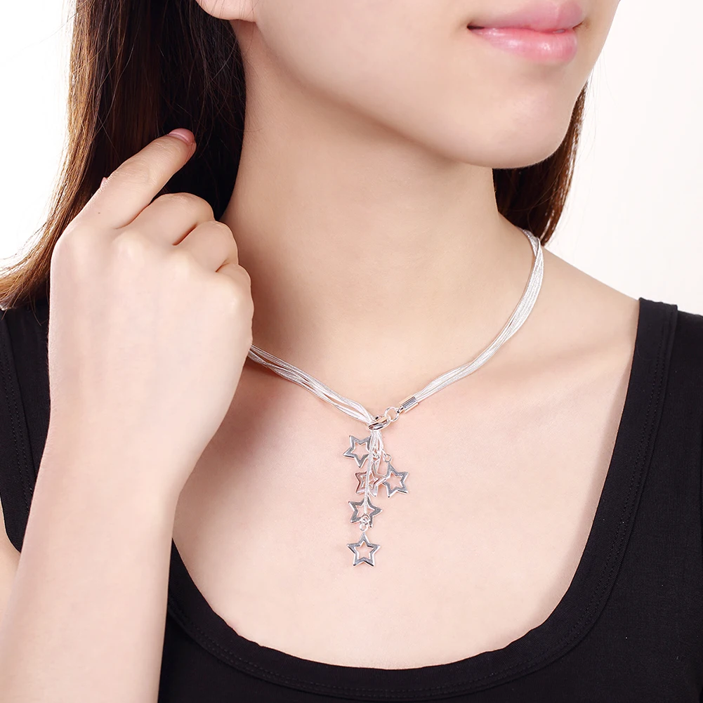 45cm Çok Satan 925 Ayar Gümüş  - Women'S Accessories Jewelry Sale incelemesi ve fiyatı